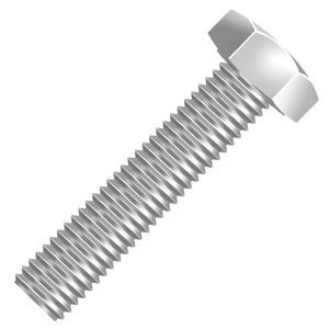 PARAFUSO SEXTAVADO INOX 304 UNC RI 5/16 X 5/8 POLIDO