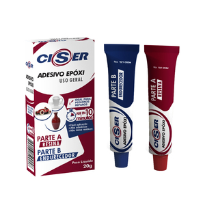 ADESIVO EPOXI BI COMPONENTE 10 MIN 20G