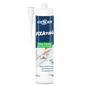 ADESIVO HIBRIDO FIXA TUDO BRANCO 400G