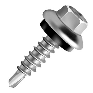 PARAF.SEXT.FLANGEADO PON.BROCA N.1 ROSCA INTEIRA AC 6,3 X 7/8 SILVER RUSPERT