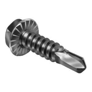 PARAFUSO SX FLANGEADO DENTADO AA PONTA BROCA ACO RI 4,2X13 ZINCADO BRANCO