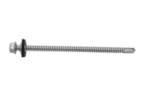 PARAFUSO SEXT.FLANGEADO P.BROCA N.3 C/ ARRUELA MET/EPDM N.12X4 POLIDO