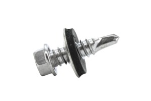 PARAFUSO SEXT.FLANGEADO P.BROCA N.1 C/ ARRUELA MET/EPDM 6,3X7/8 POLIDO