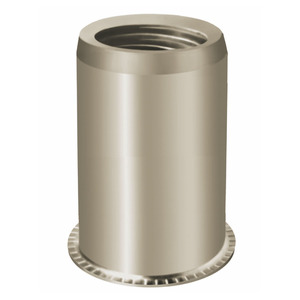 PORCA REBITE FINA INOX H=13 M5 POLIDO